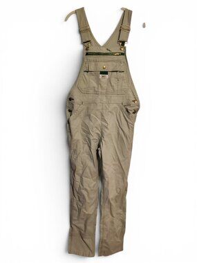 Liberty Women's Duck Bib Overalls Frosted Sage Green Women's Size Small